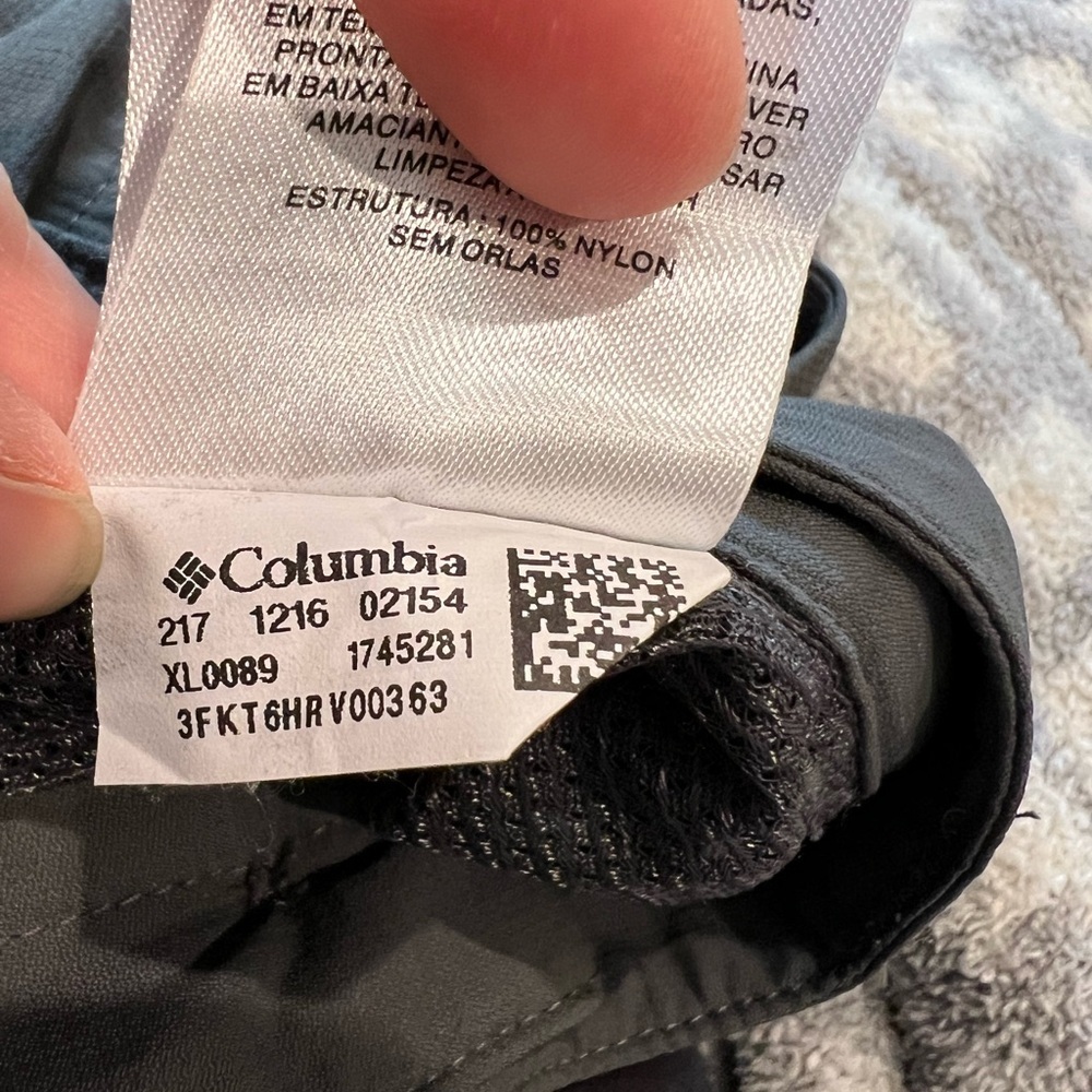 Women’s Columbia Omni-Wick Advanced Repellent Gray Cargo Activewear Pants - Picture 10 of 13